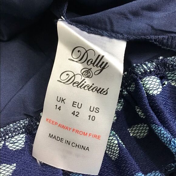 Dolly & Delicious Embroidered Lace Skater Dress - Picture 7 of 11